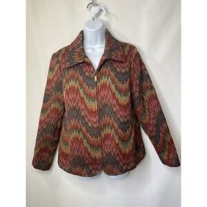 Vintage Violet b. Womens Size Medium Tapestry Fall Aztec Native American Unique